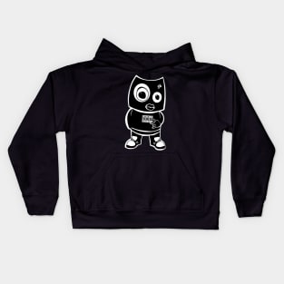 metalhead cartoon Kids Hoodie